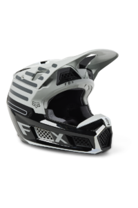 Casco motocross V3 RS Fox Racing grigio nero